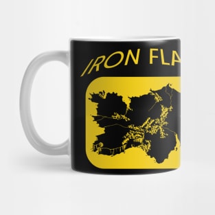 Iron Flame Map Yellow Mug